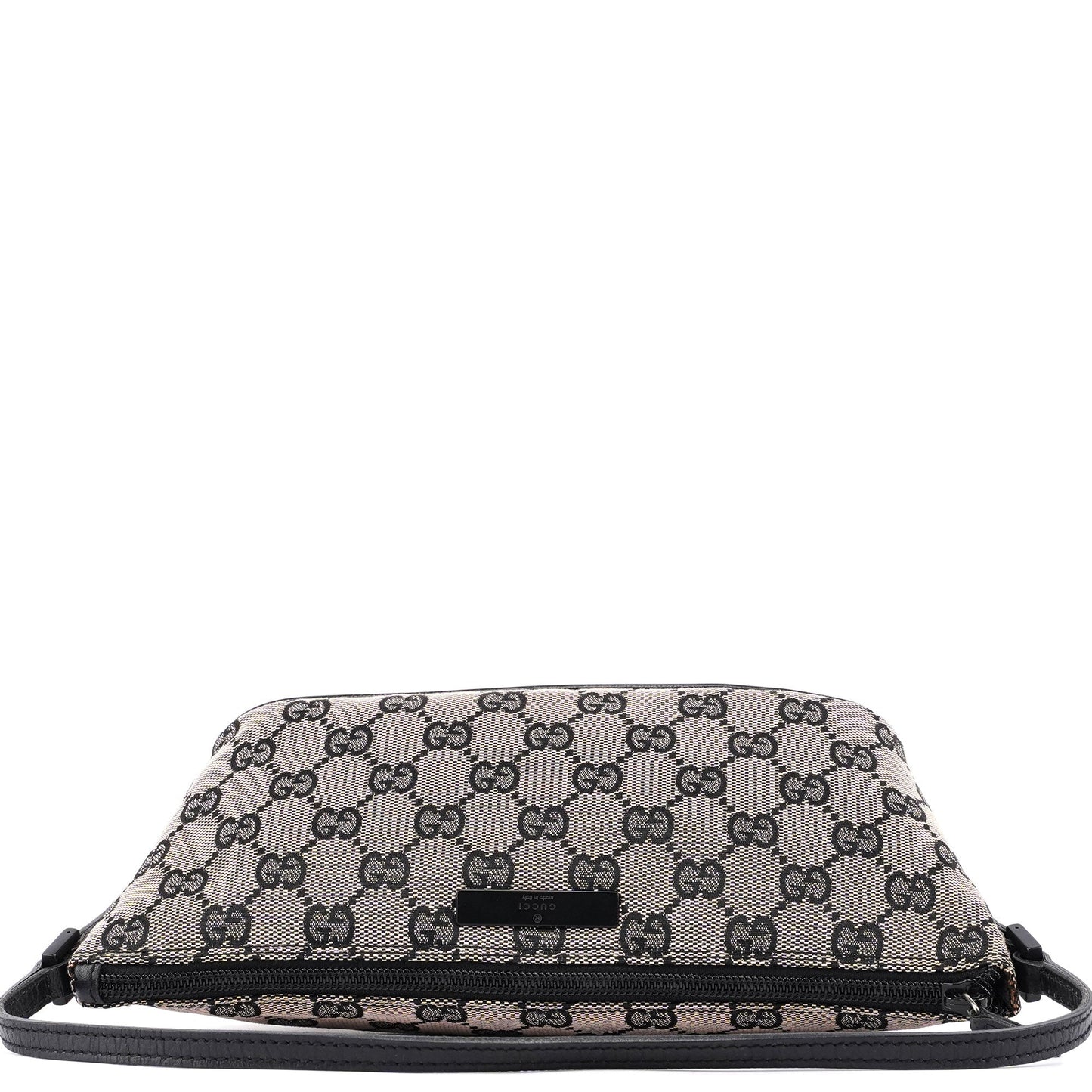07198 Beige Black GG Boat Pochette