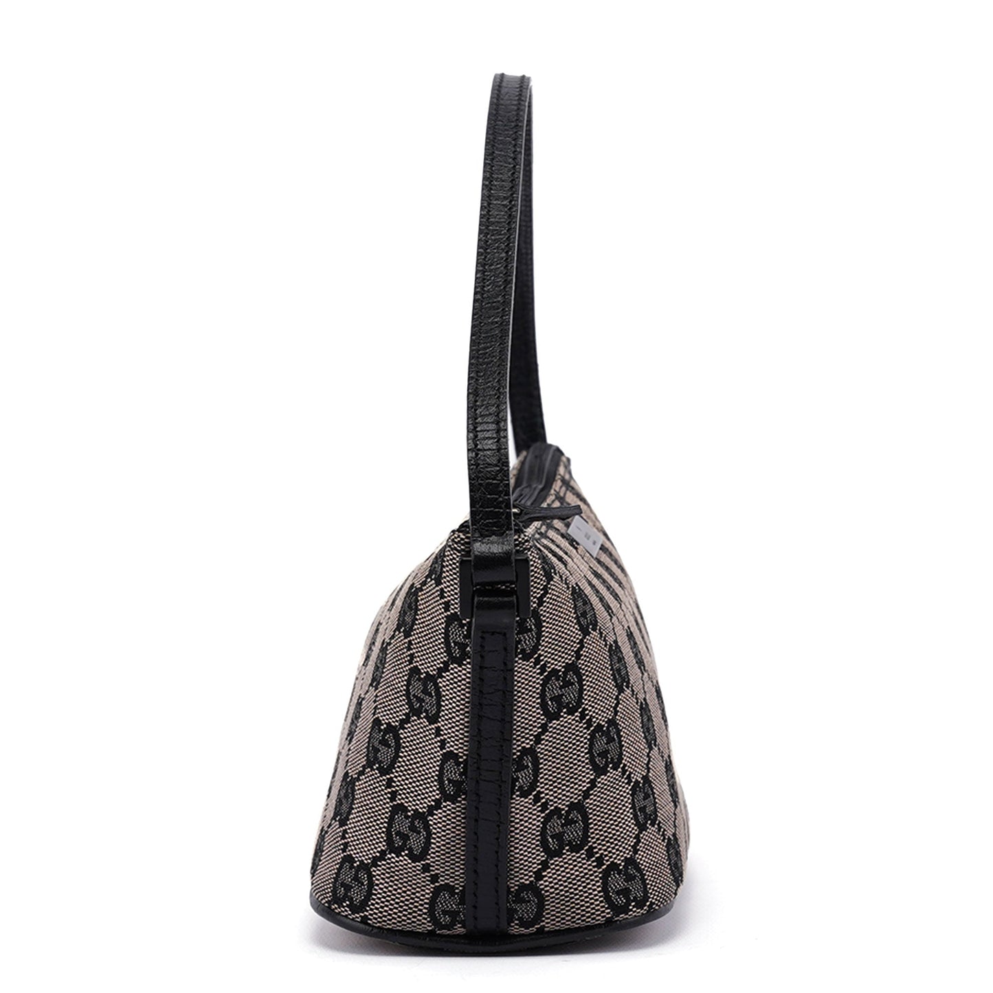 07198 Beige Black GG Boat Pochette