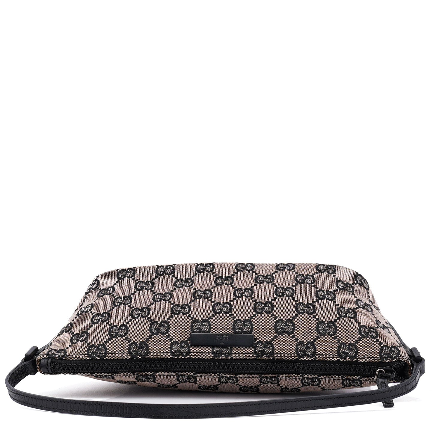 07198 Beige Black GG Boat Pochette