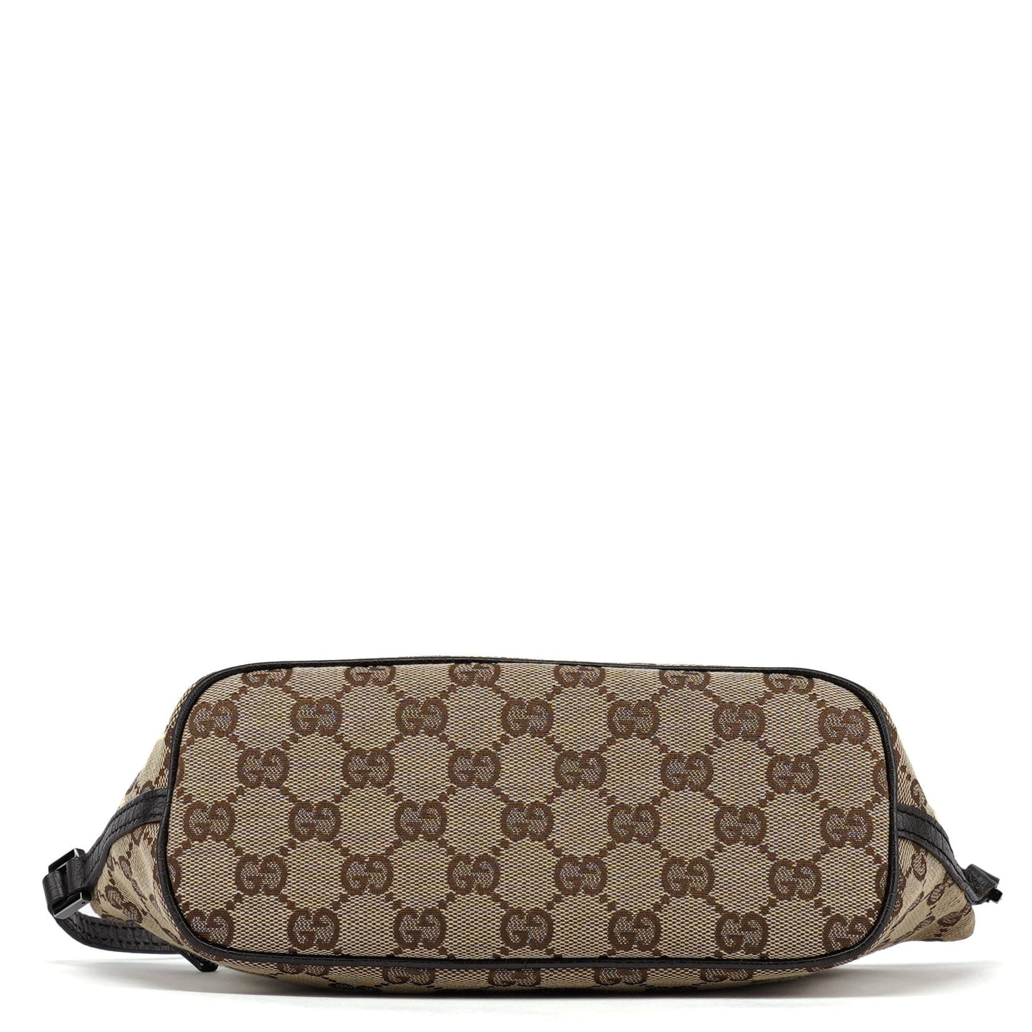 07198 Beige Brown GG Boat Pochette