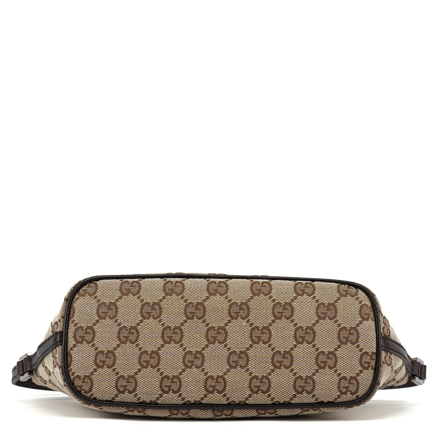 07198 Beige Brown GG Boat Pochette