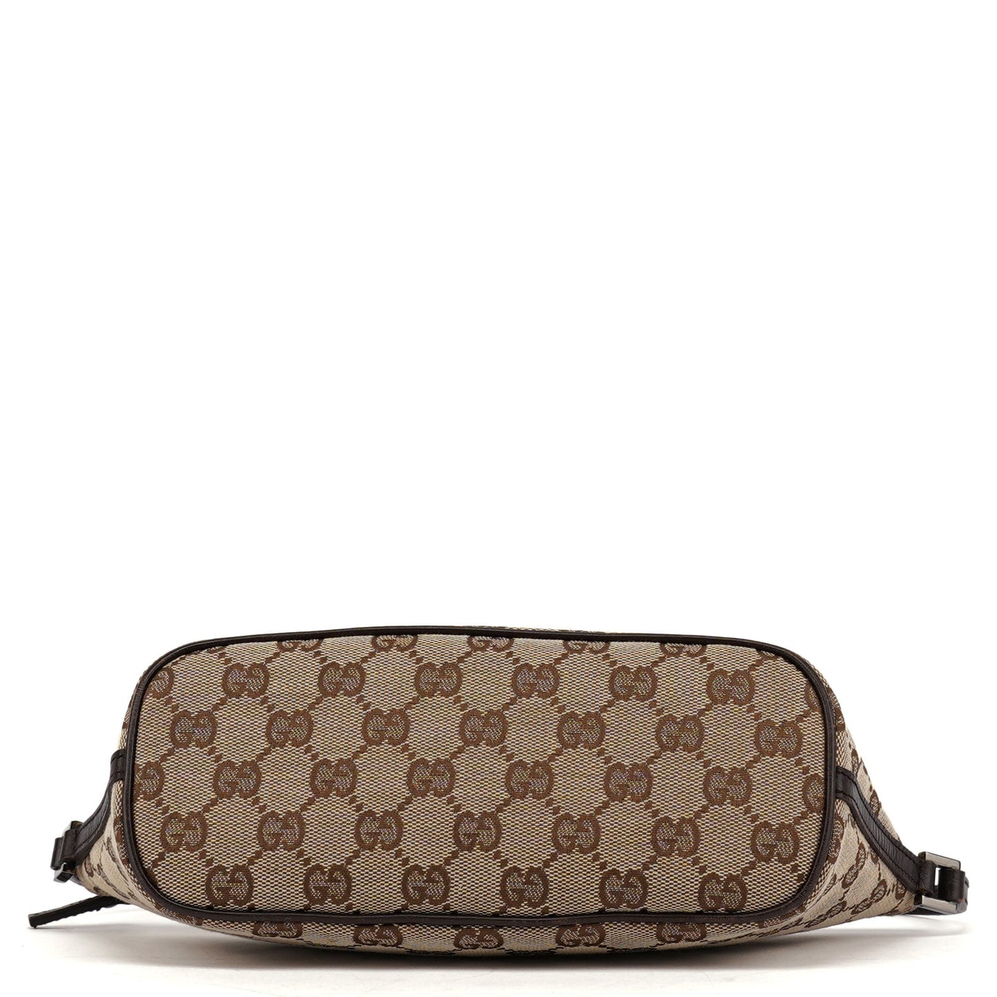 07198 Beige Brown GG Boat Pochette
