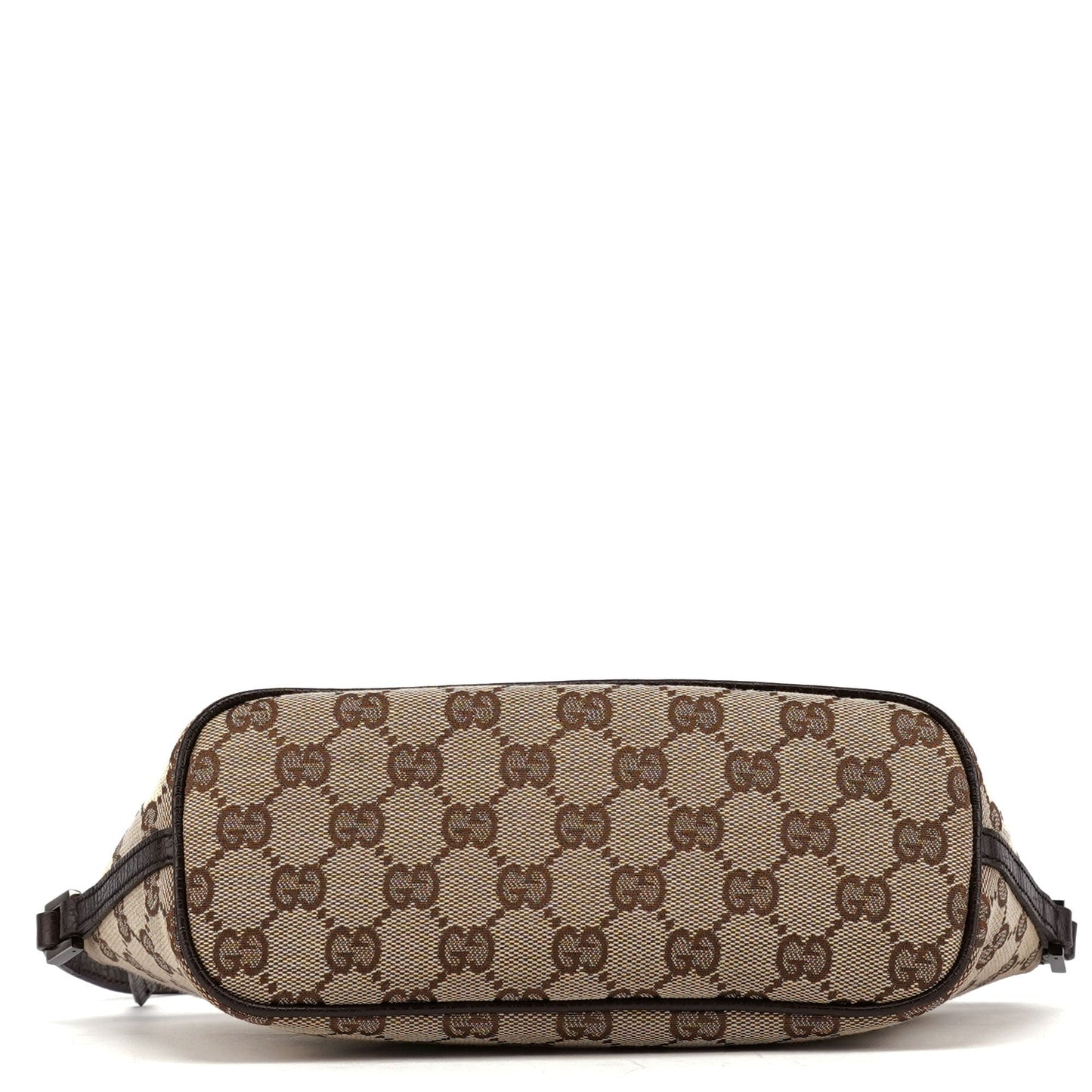 07198 Beige Brown GG Boat Pochette