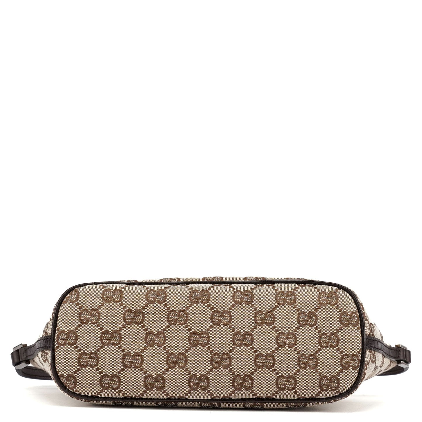 07198 Beige Brown GG Boat Pochette