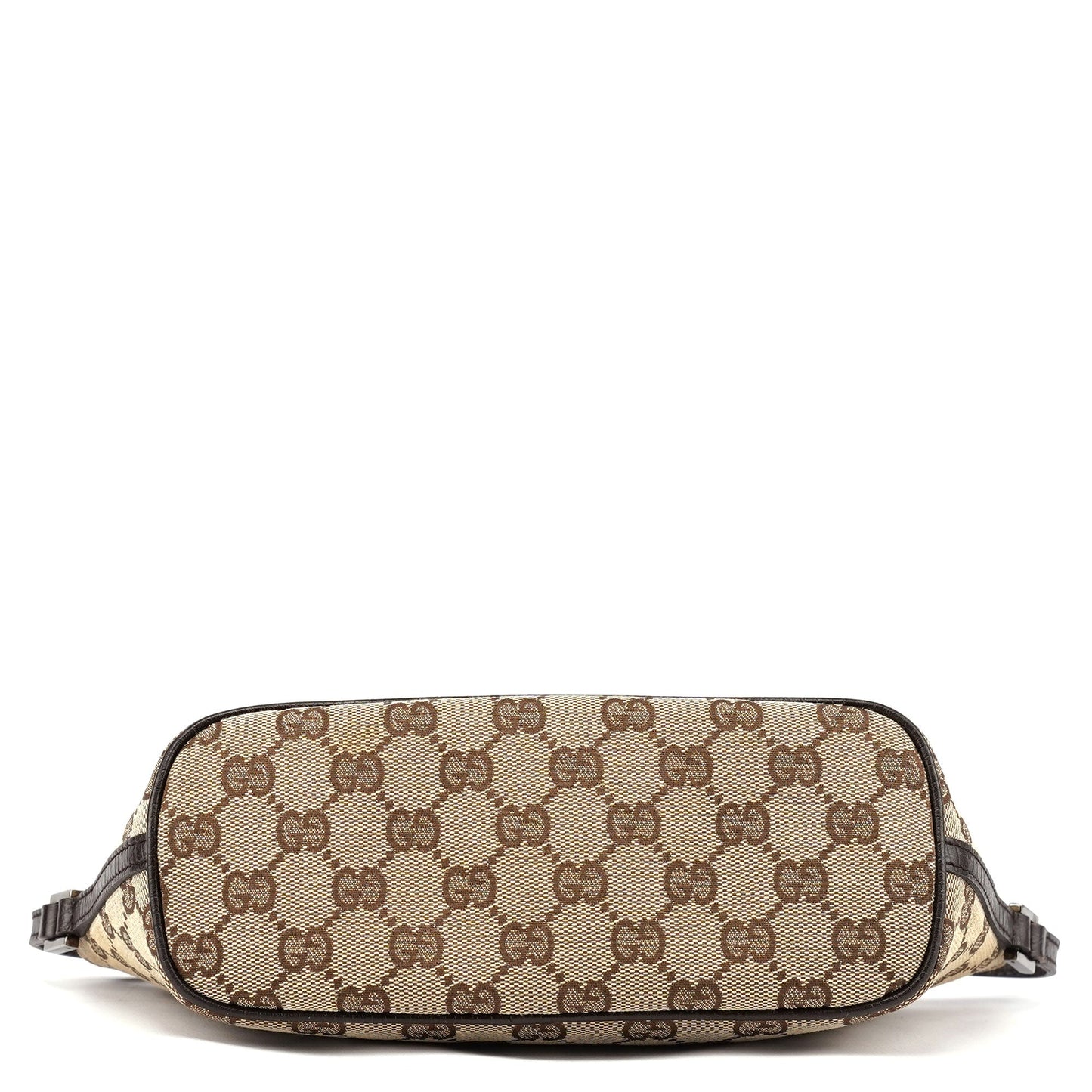 07198 Beige Brown GG Boat Pochette