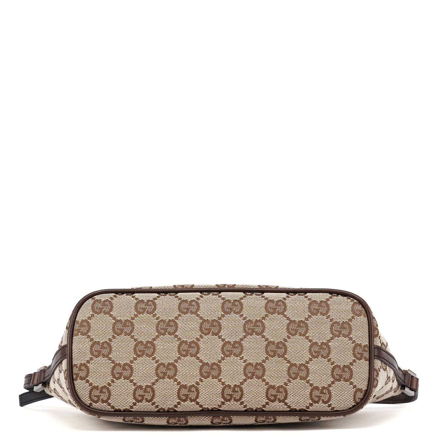 07198 Beige Brown GG Boat Pochette