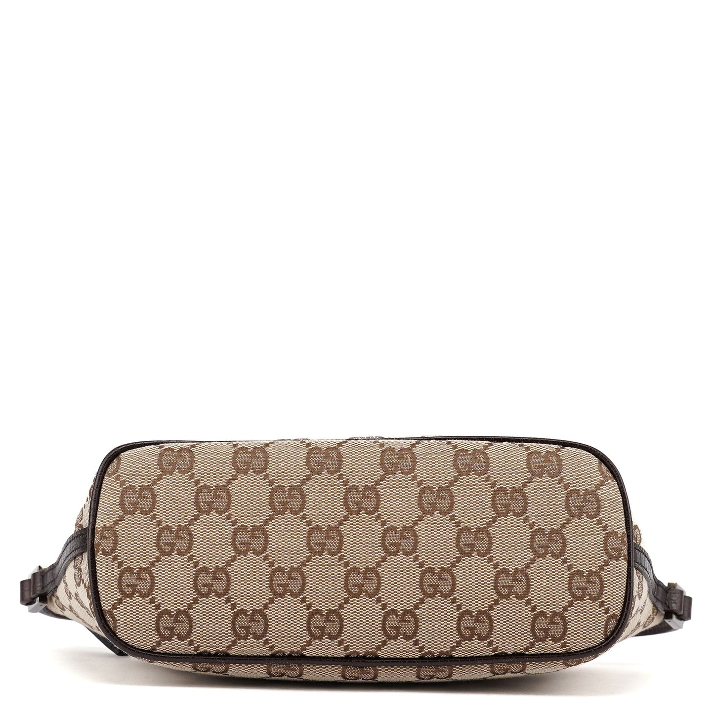 07198 Beige Brown GG Boat Pochette