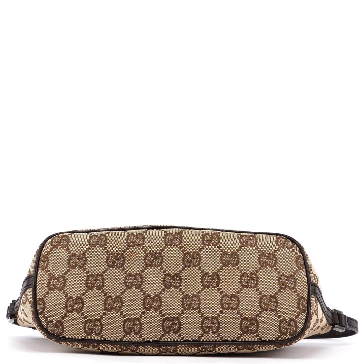 07198 Beige Brown GG Boat Pochette