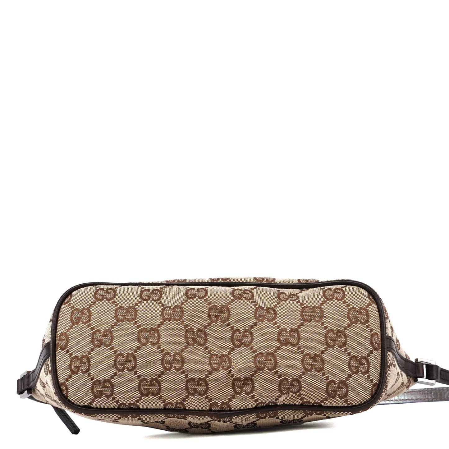 07198 Beige Brown GG Boat Pochette