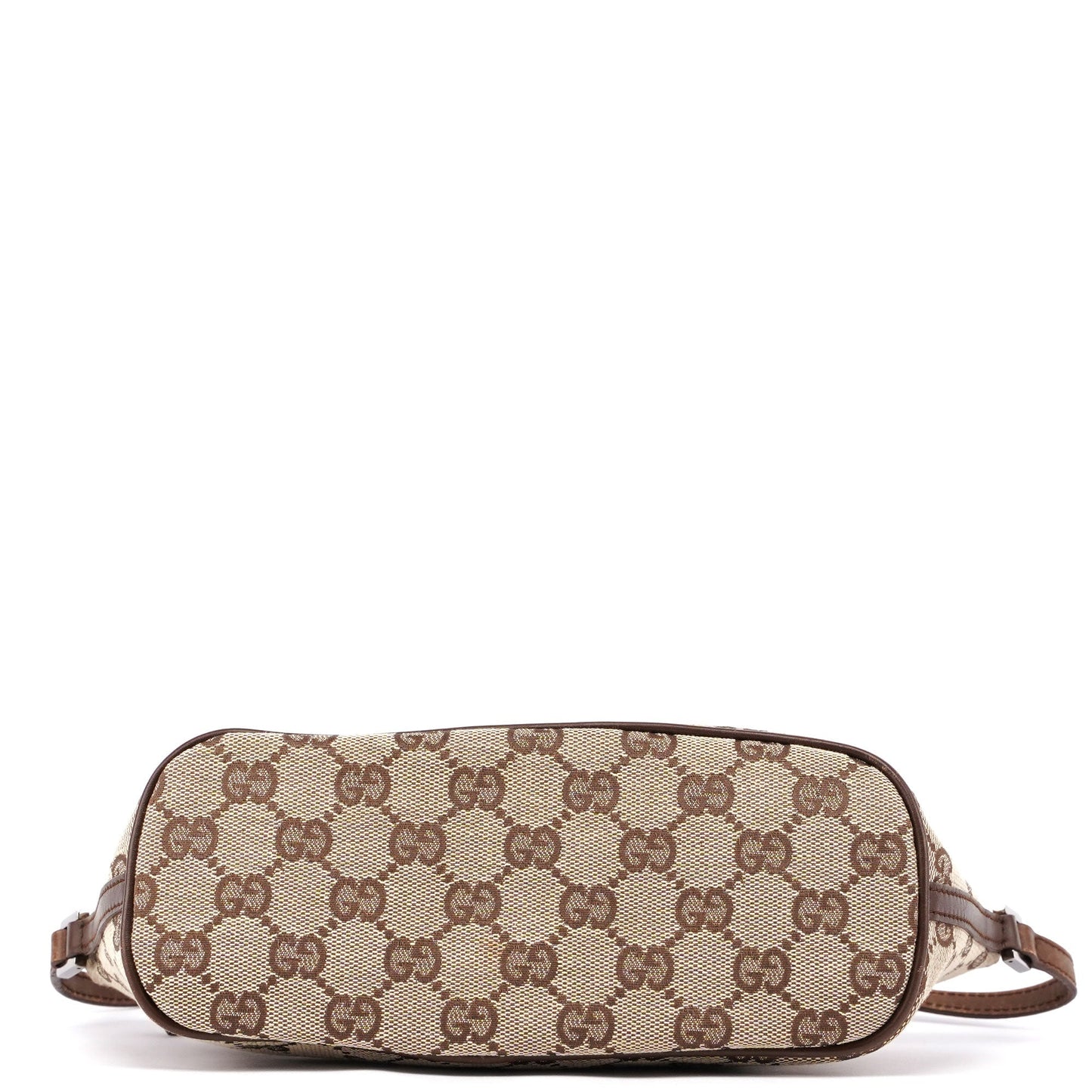 07198 Beige Brown GG Boat Pochette