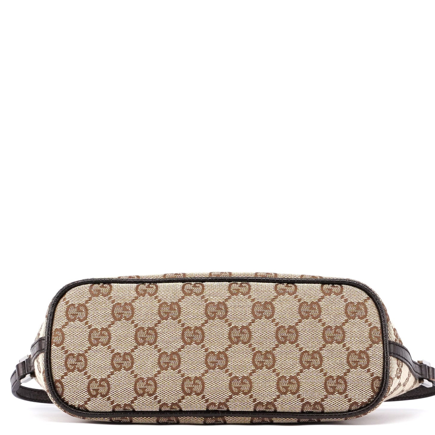07198 Beige Brown GG Boat Pochette