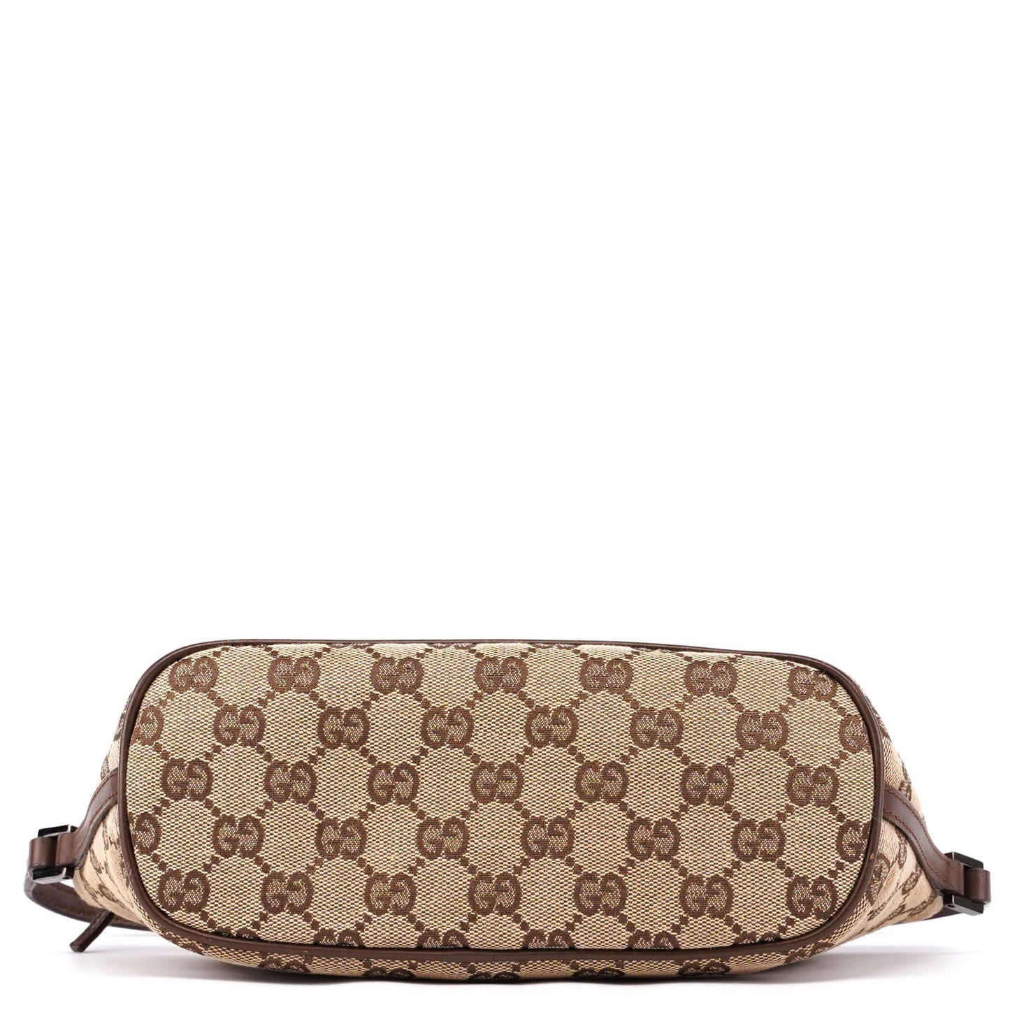 07198 Beige Brown GG Boat Pochette