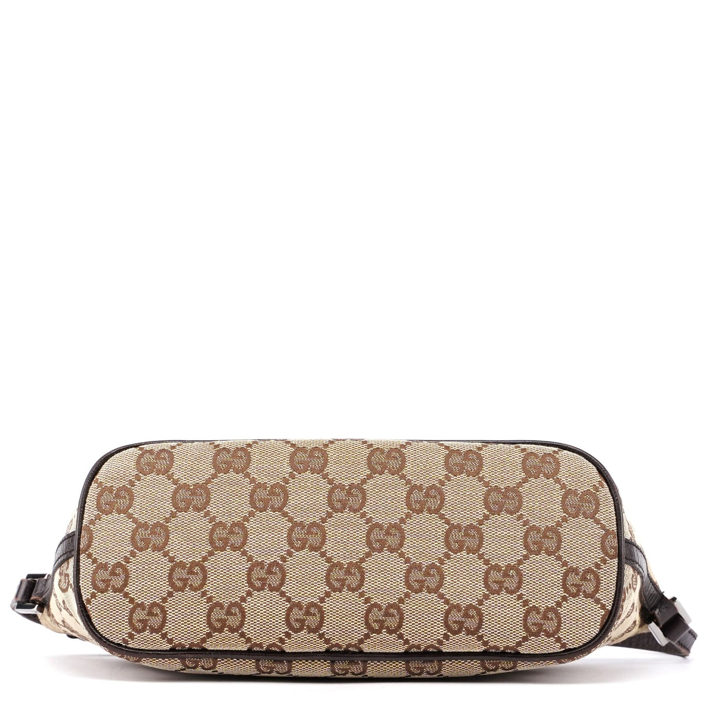 07198 Beige Brown GG Boat Pochette