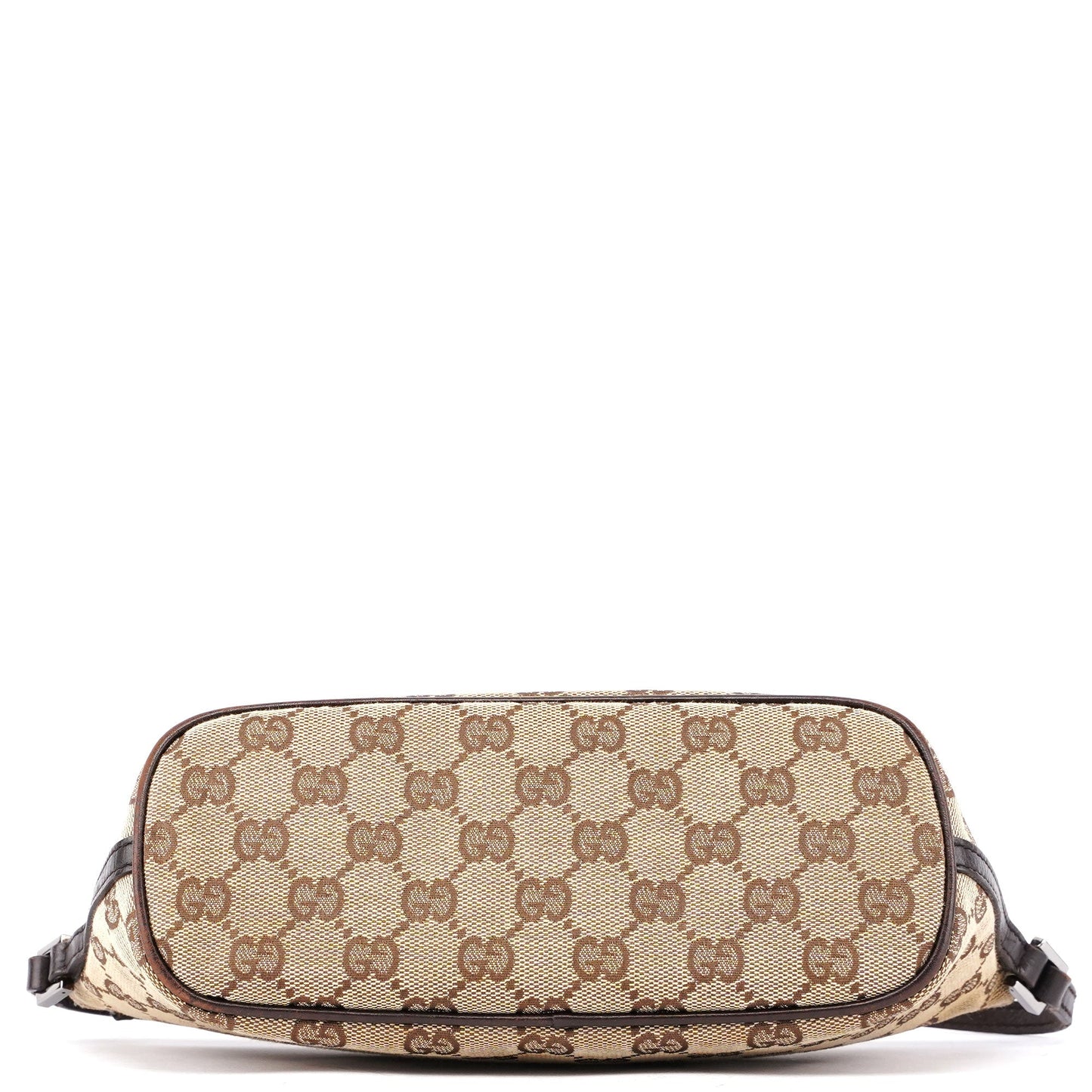 07198 Beige Brown GG Boat Pochette