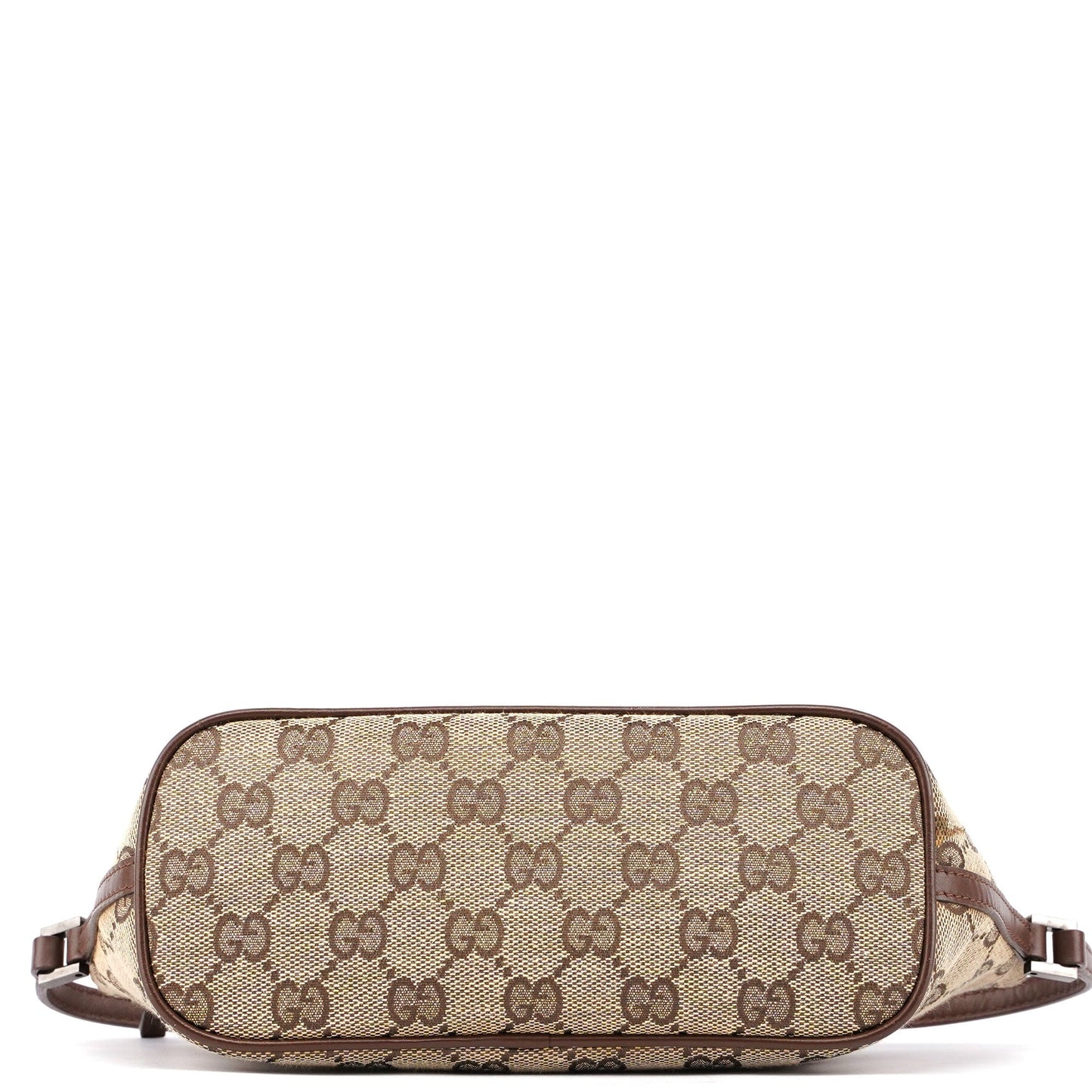 07198 Beige Brown GG Boat Pochette