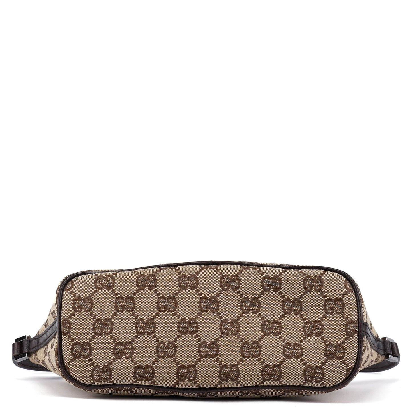 07198 Beige Brown GG Boat Pochette