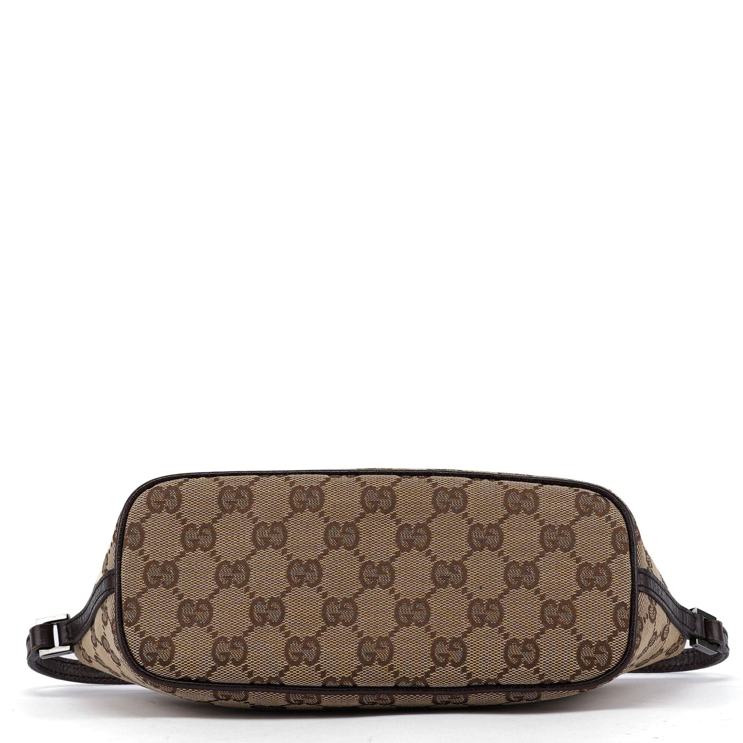 07198 Beige Brown GG Boat Pochette