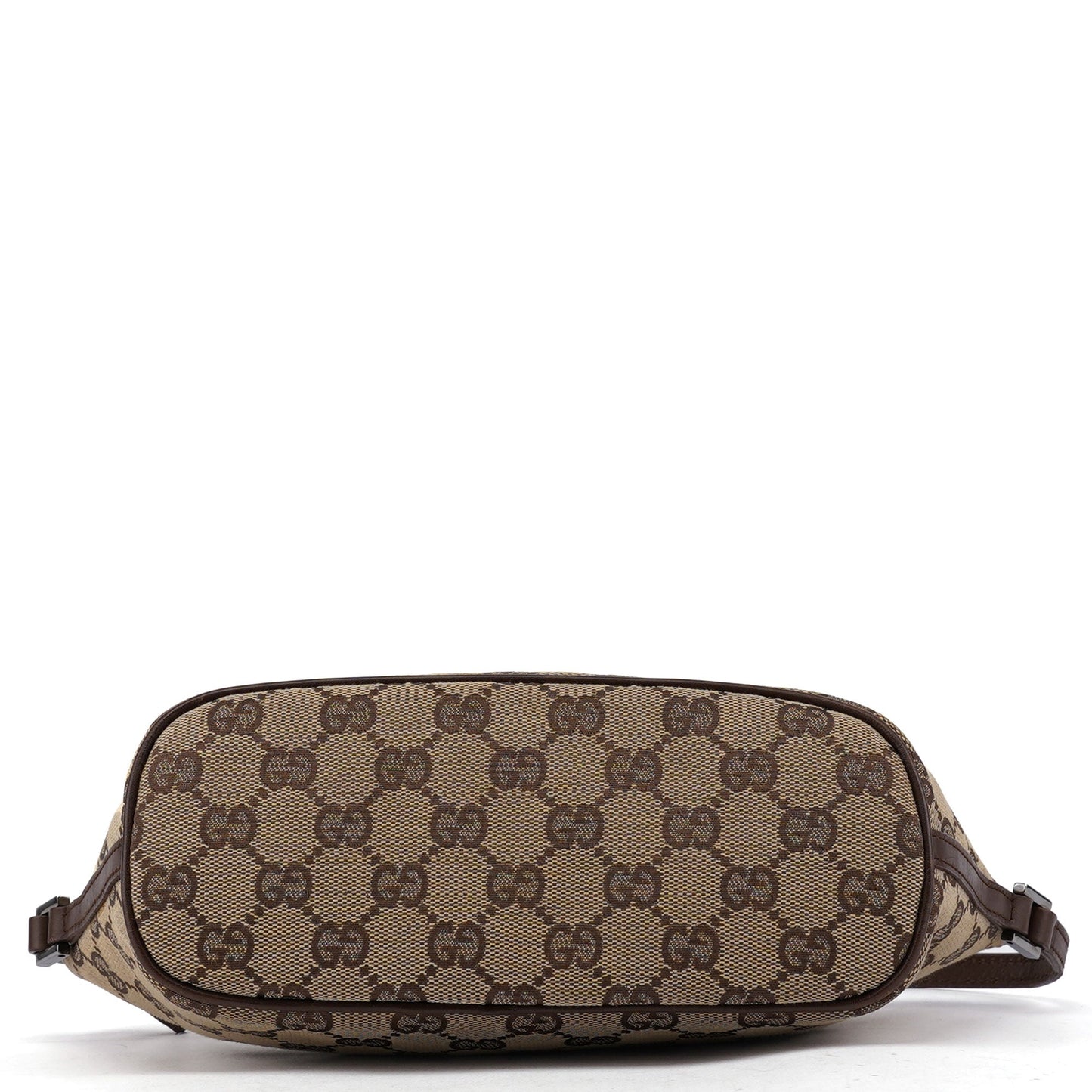 07198 Beige Brown GG Boat Pochette