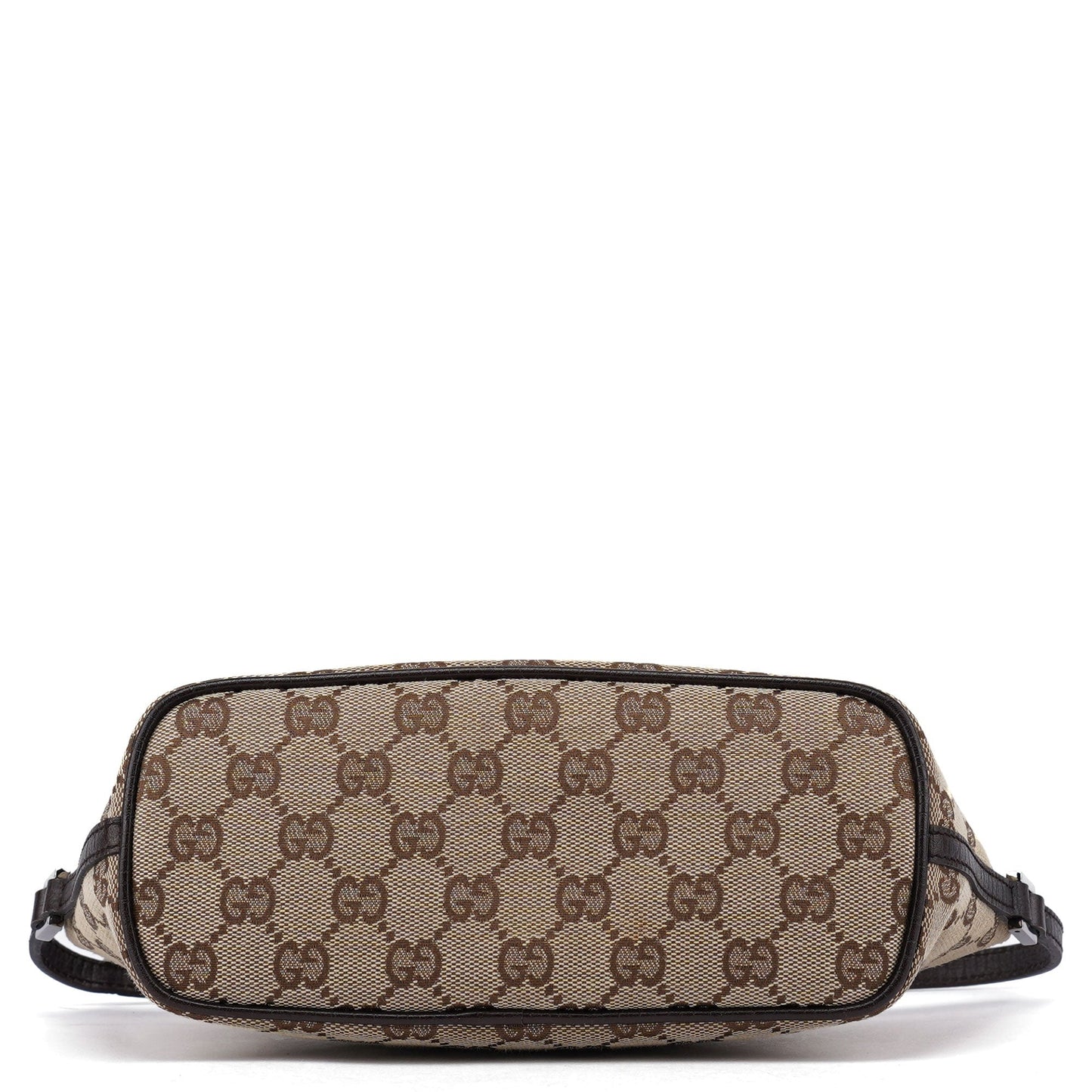 07198 Beige Brown GG Boat Pochette