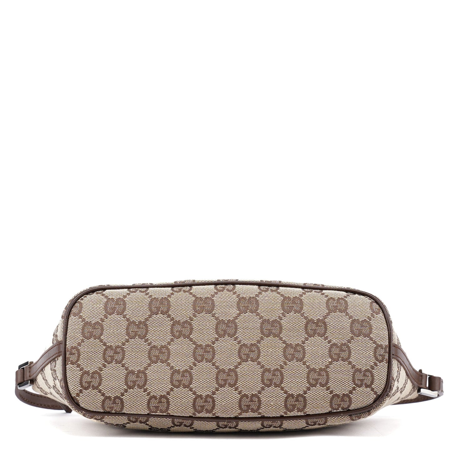 07198 Beige Brown GG Boat Pochette