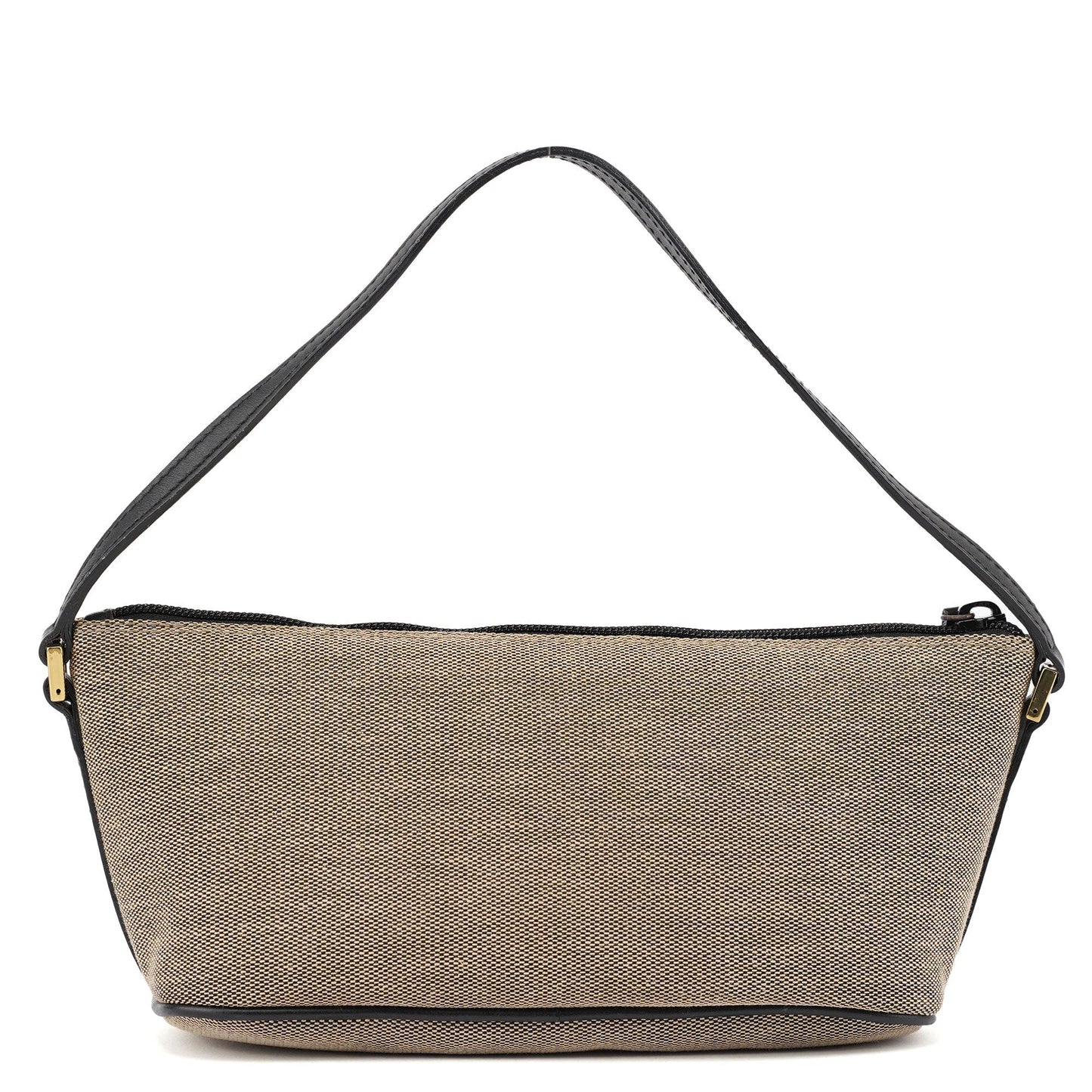 07198 Beige Canvas Boat Pochette