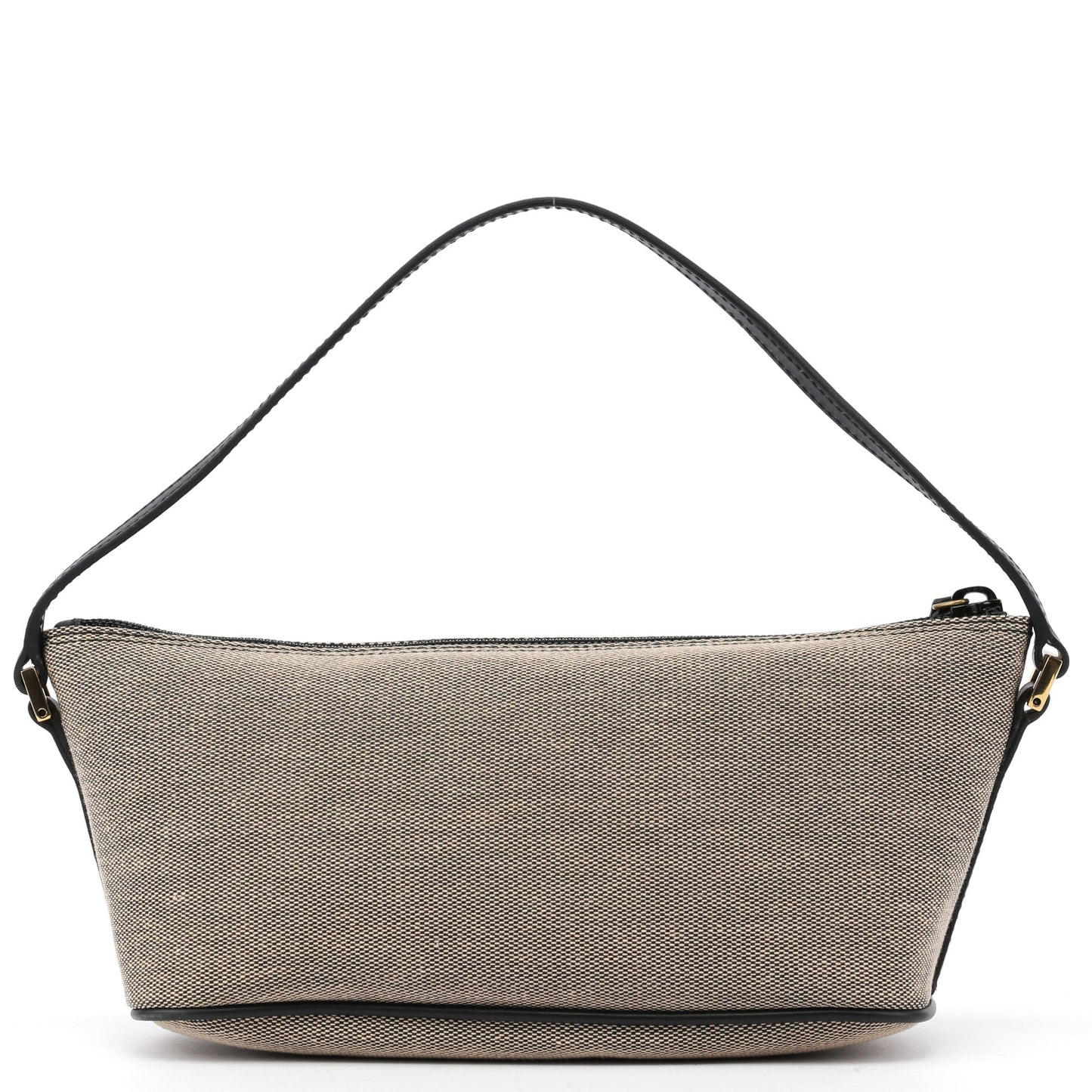 07198 Beige Canvas Boat Pochette