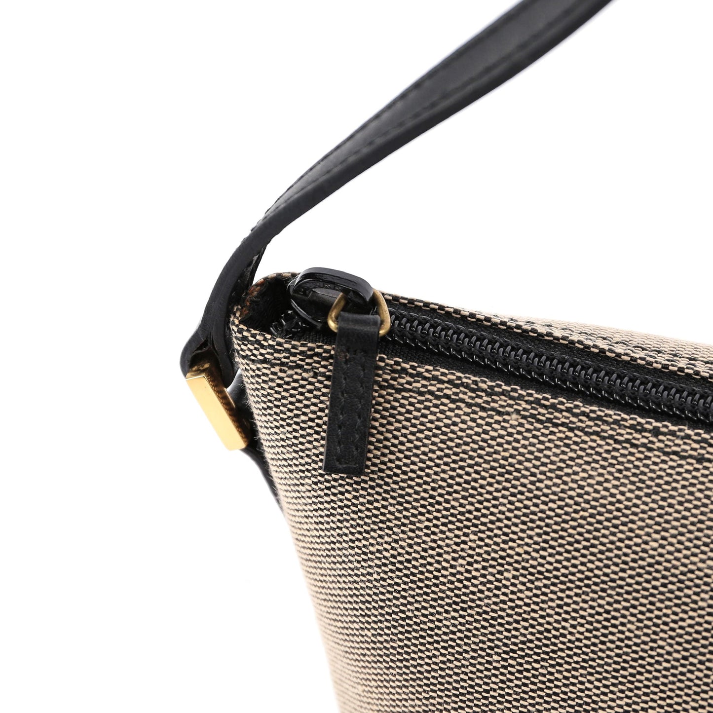 07198 Beige Canvas Boat Pochette