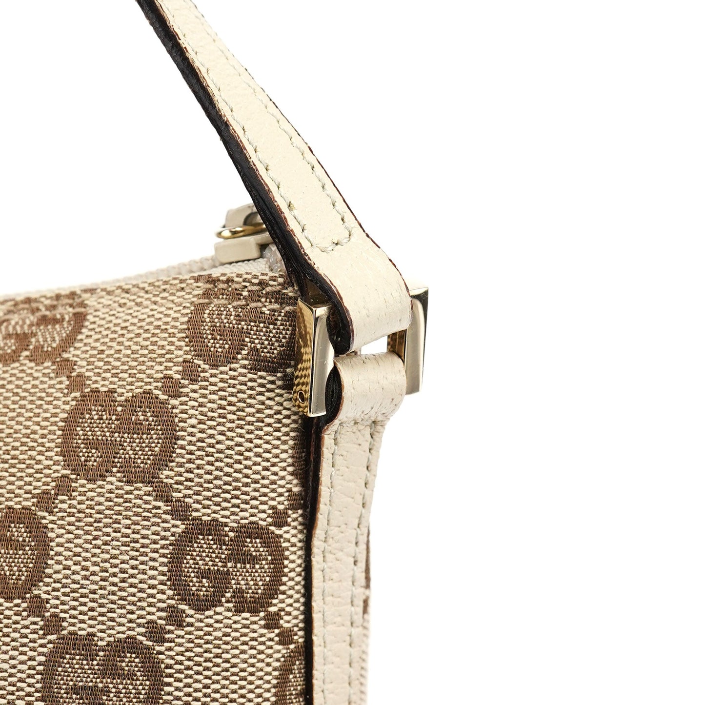 07198 Beige GG Boat Pochette