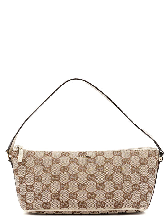 07198 Beige GG Boat Pochette