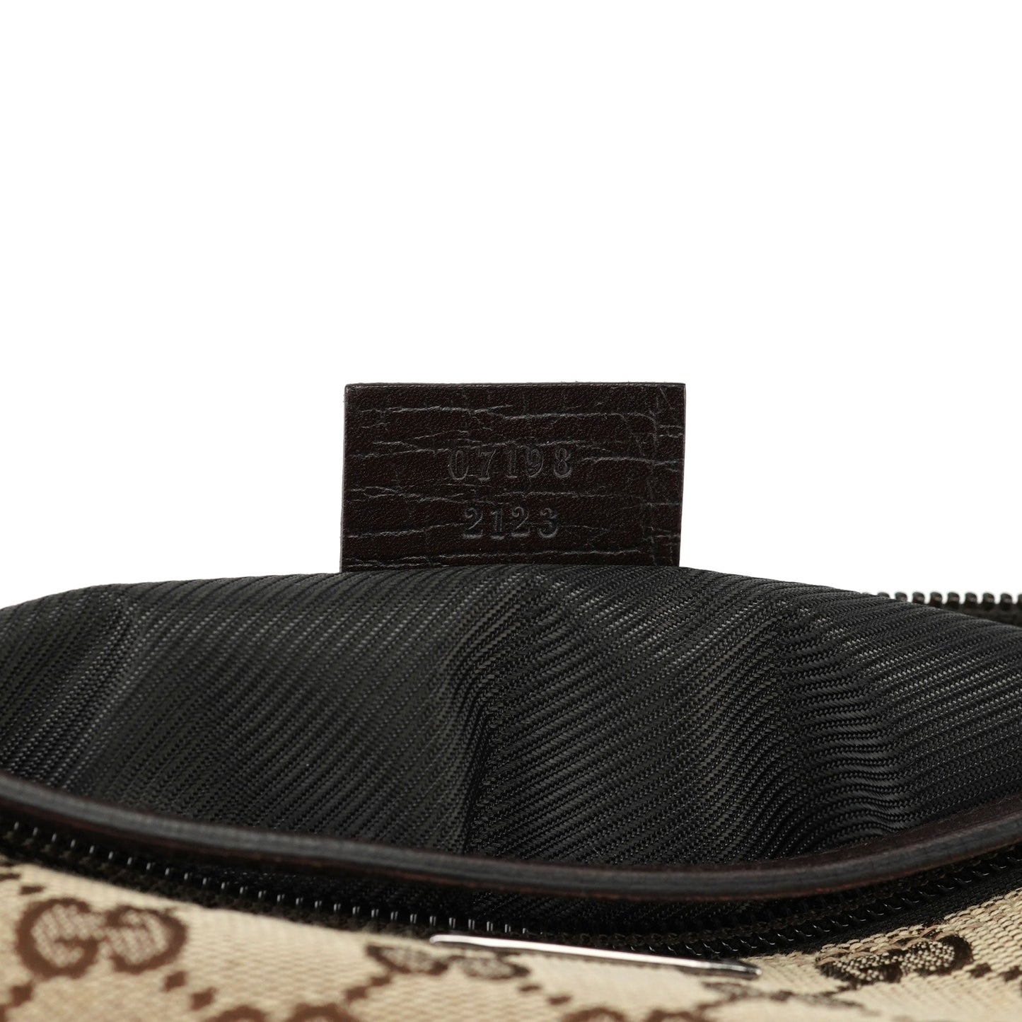 07198 Beige GG Boat Pochette