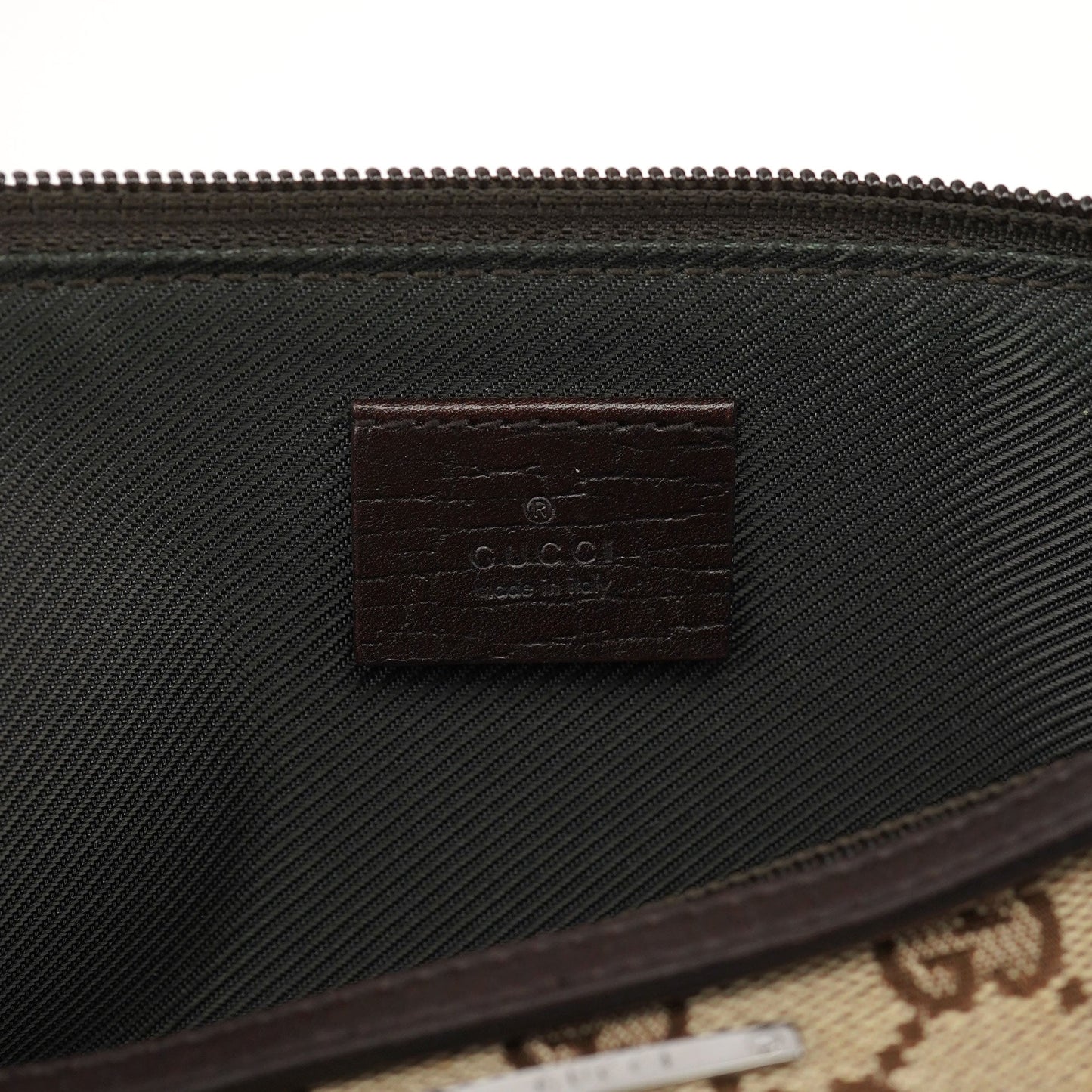 07198 Beige GG Boat Pochette