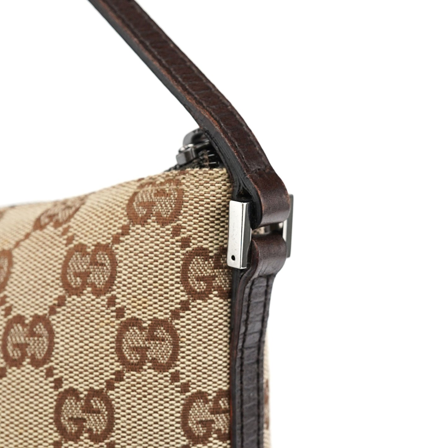 07198 Beige GG Boat Pochette