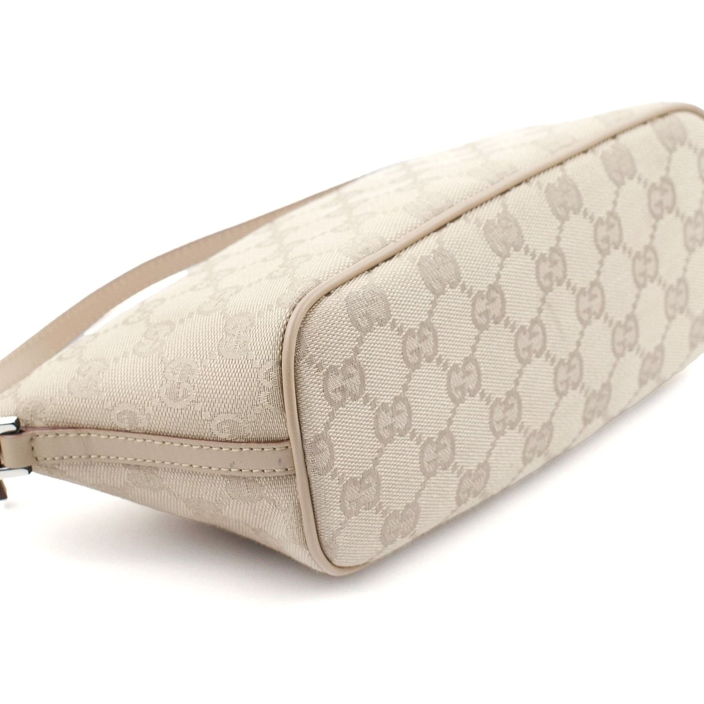 07198 Beige GG Boat Pochette