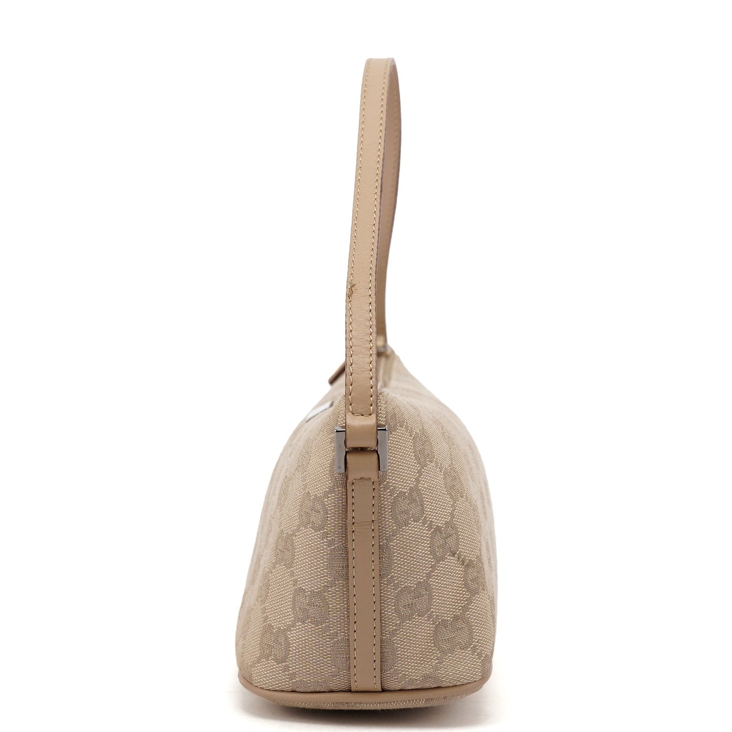 07198 Beige GG Boat Pochette