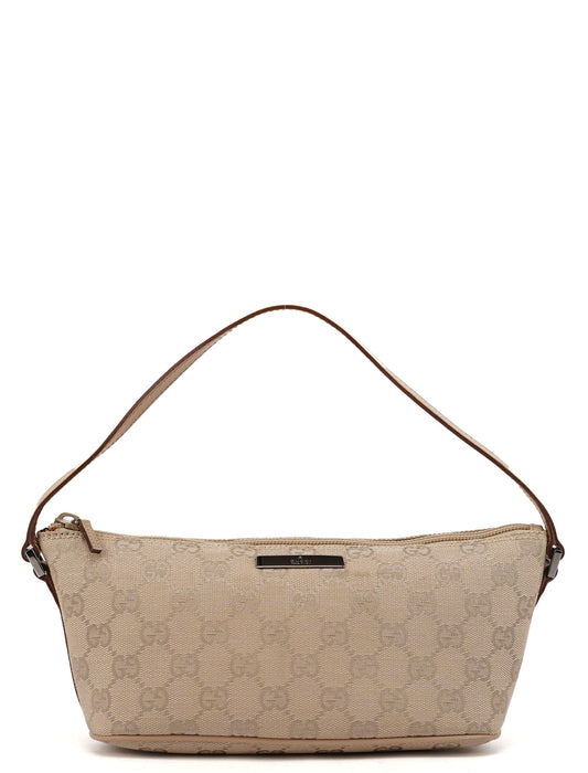07198 Beige GG Boat Pochette