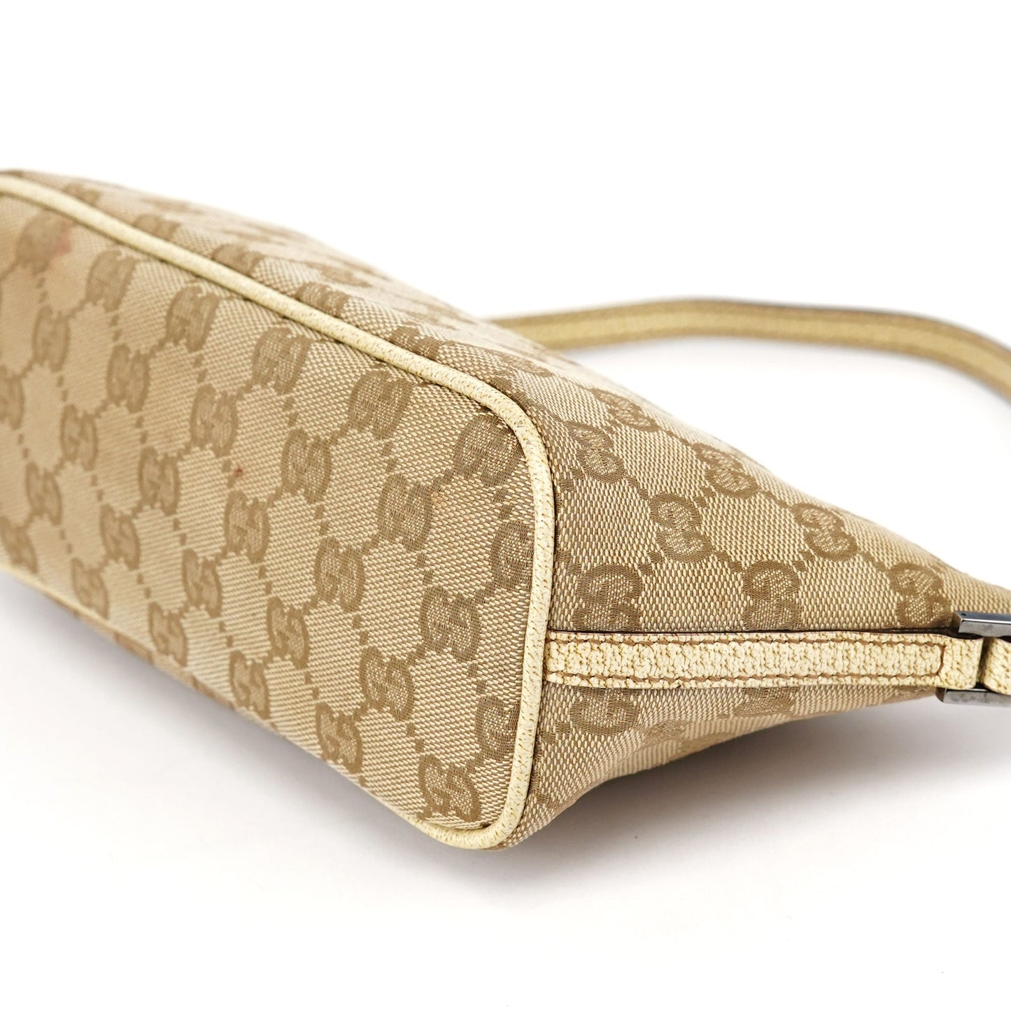 07198 Beige GG Boat Pochette