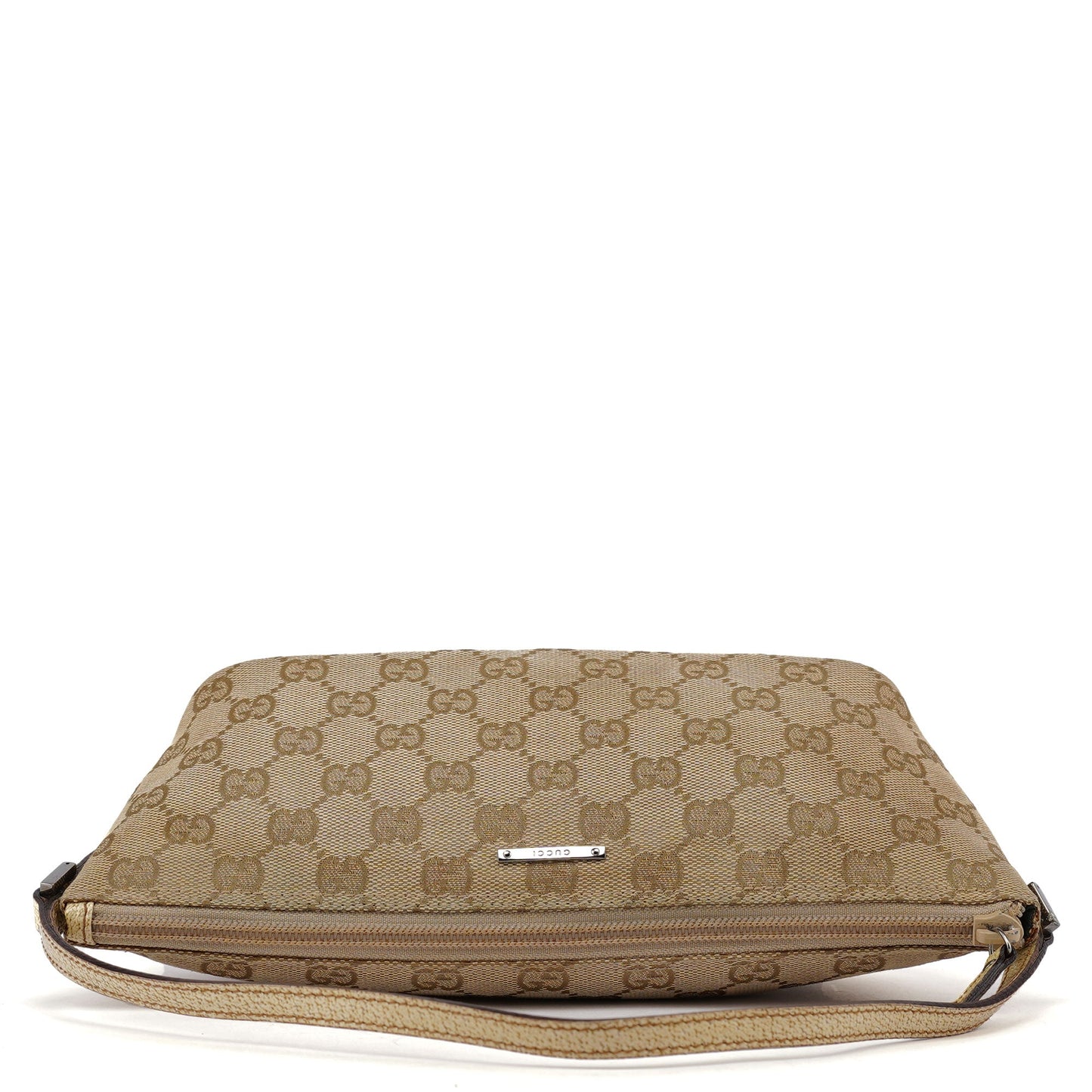 07198 Beige GG Boat Pochette