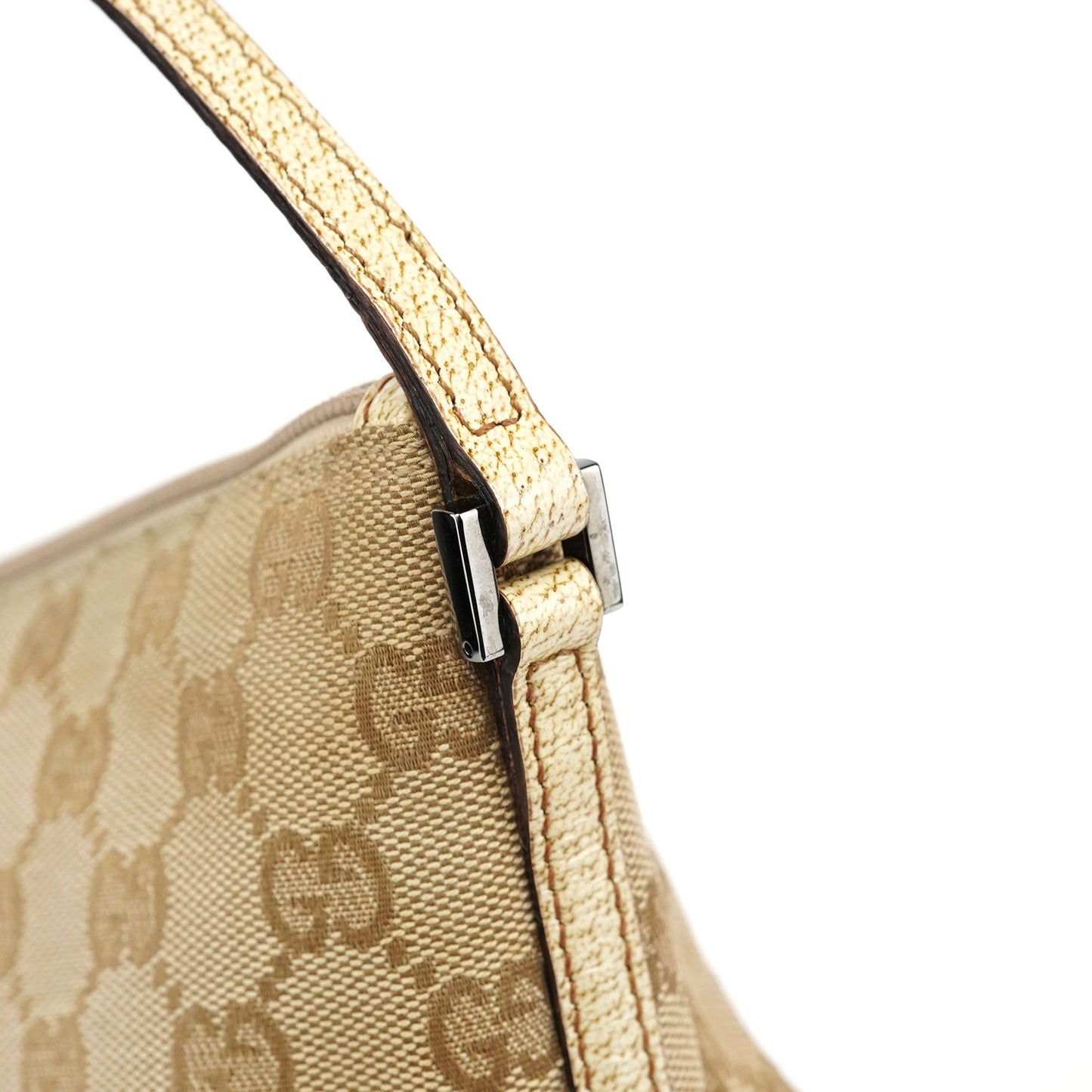 07198 Beige GG Boat Pochette