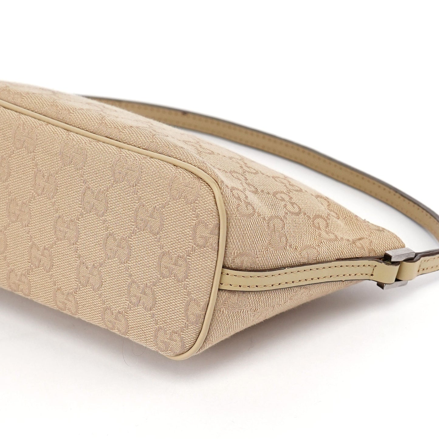 07198 Beige GG Boat Pochette