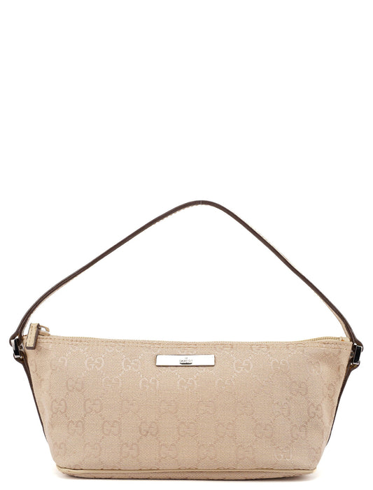 07198 Beige GG Boat Pochette