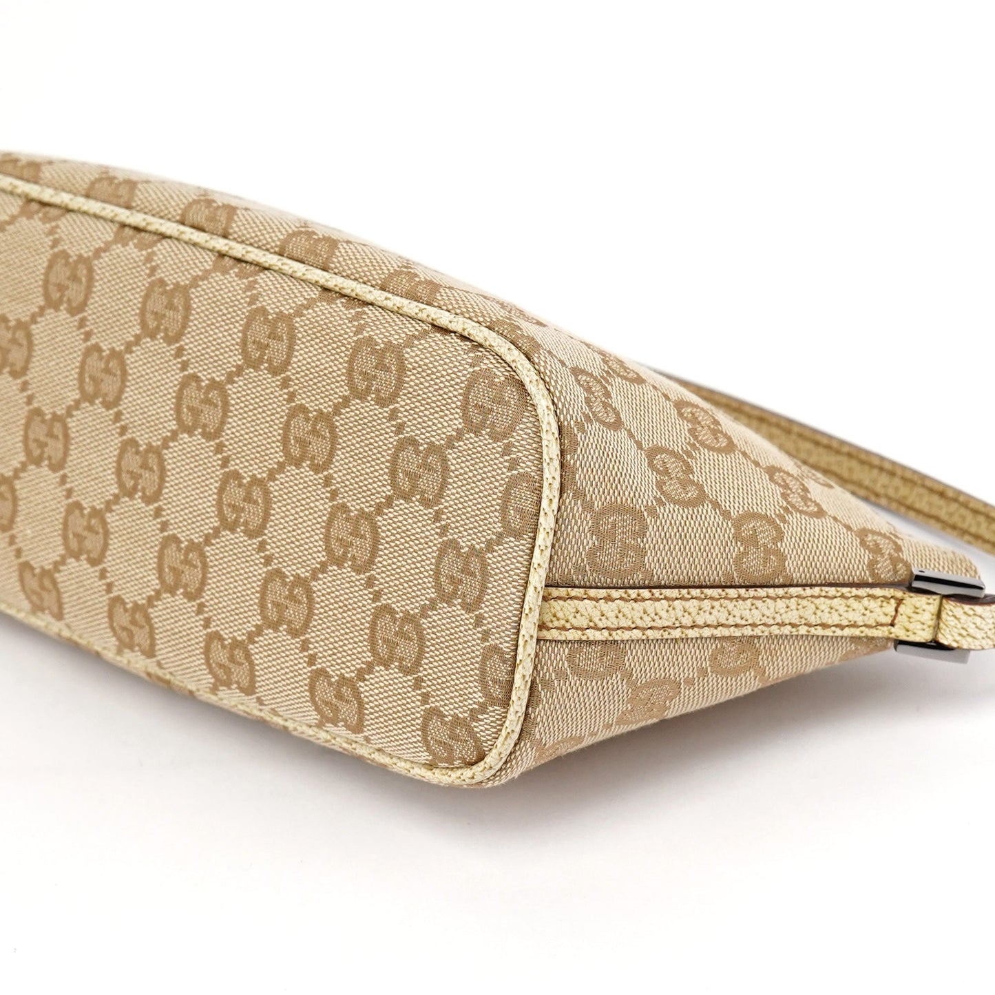 07198 Beige GG Boat Pochette