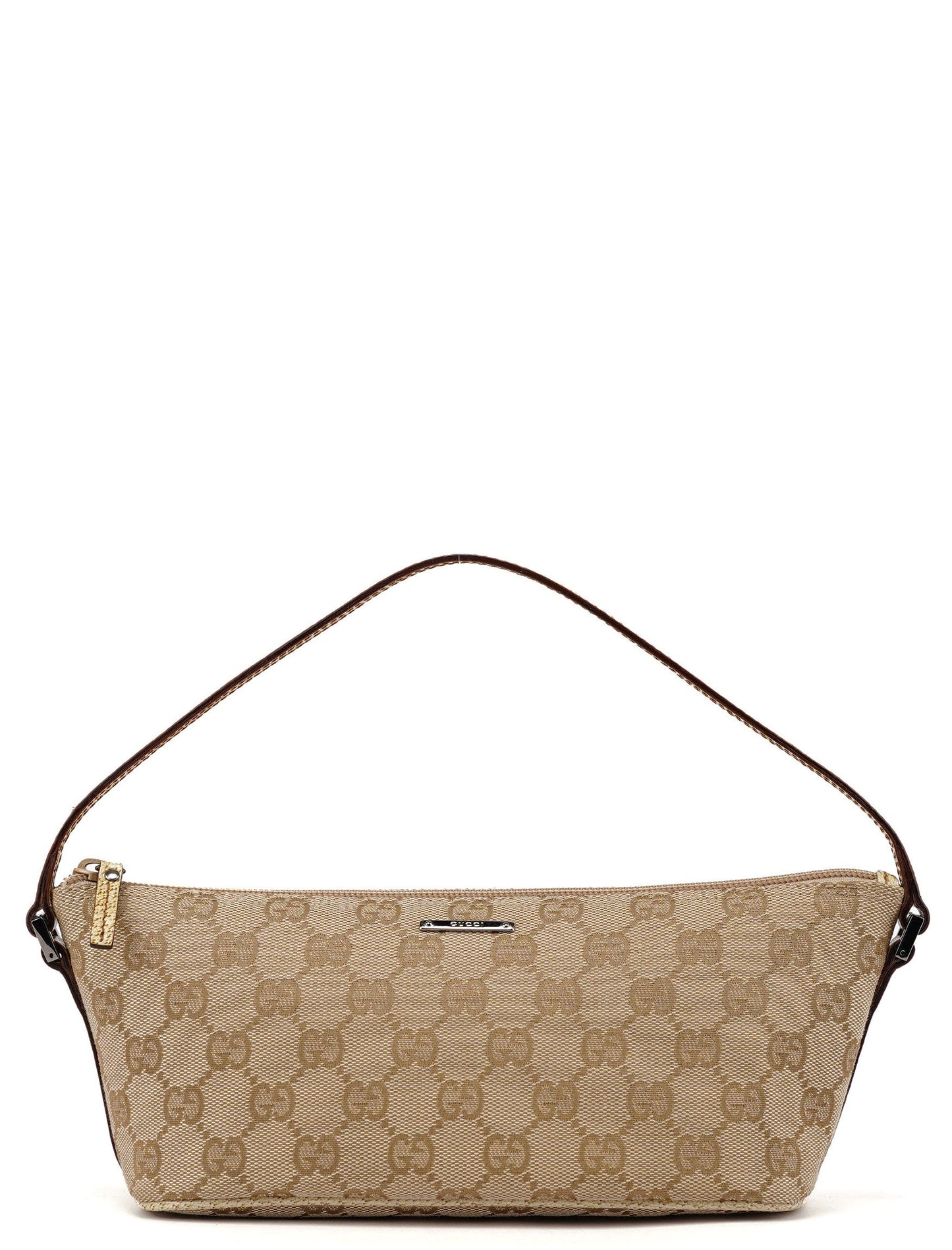 07198 Beige GG Boat Pochette