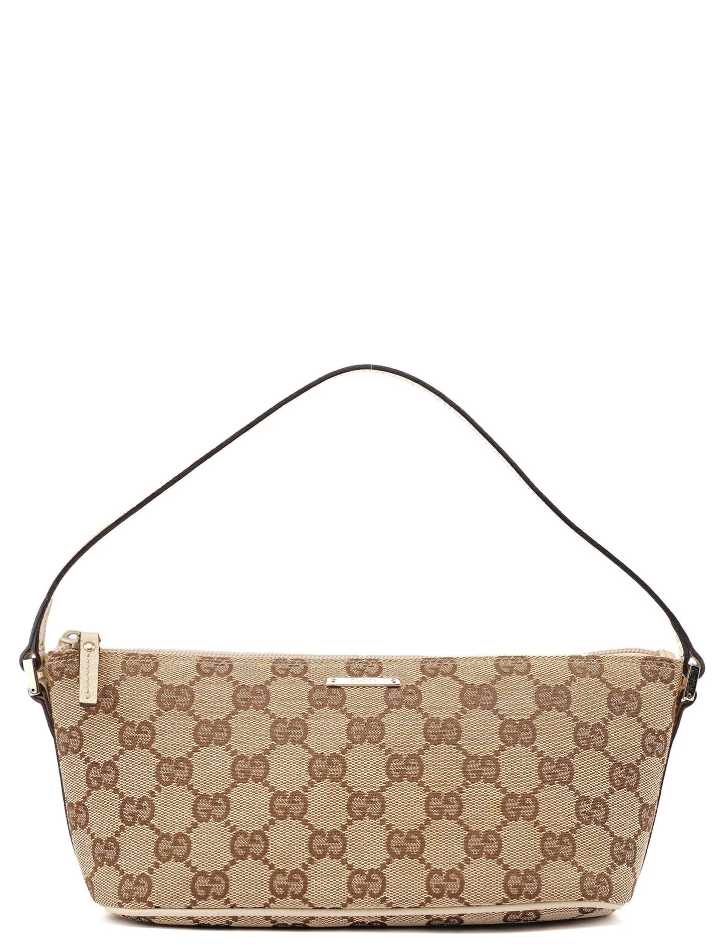 07198 Beige GG Boat Pochette