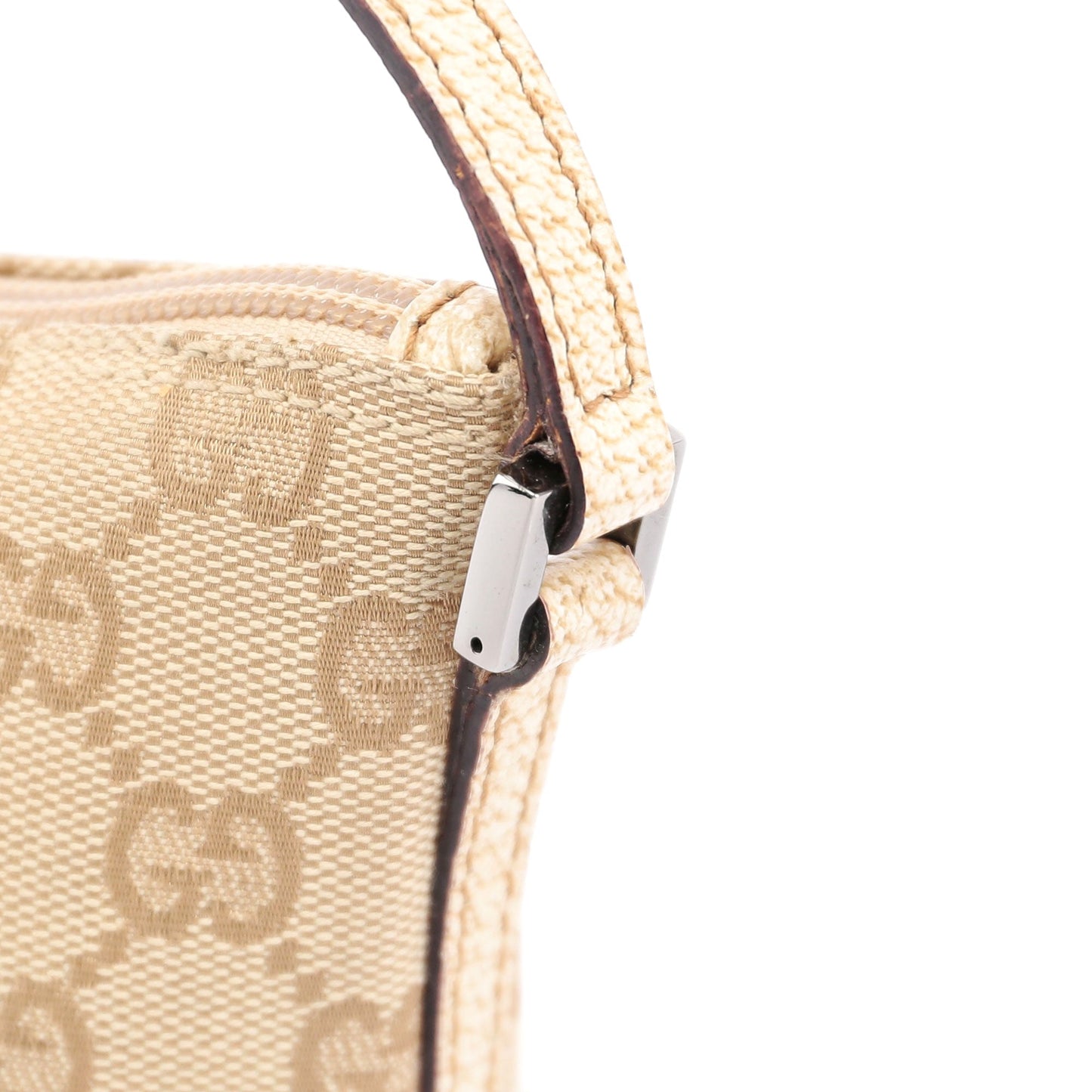 07198 Beige GG Boat Pochette