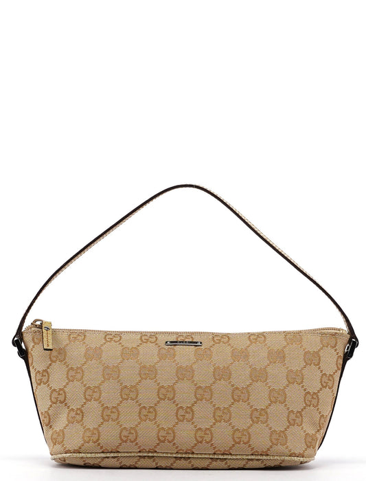 07198 Beige GG Boat Pochette