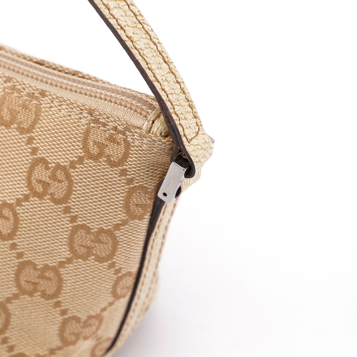 07198 Beige GG Boat Pochette