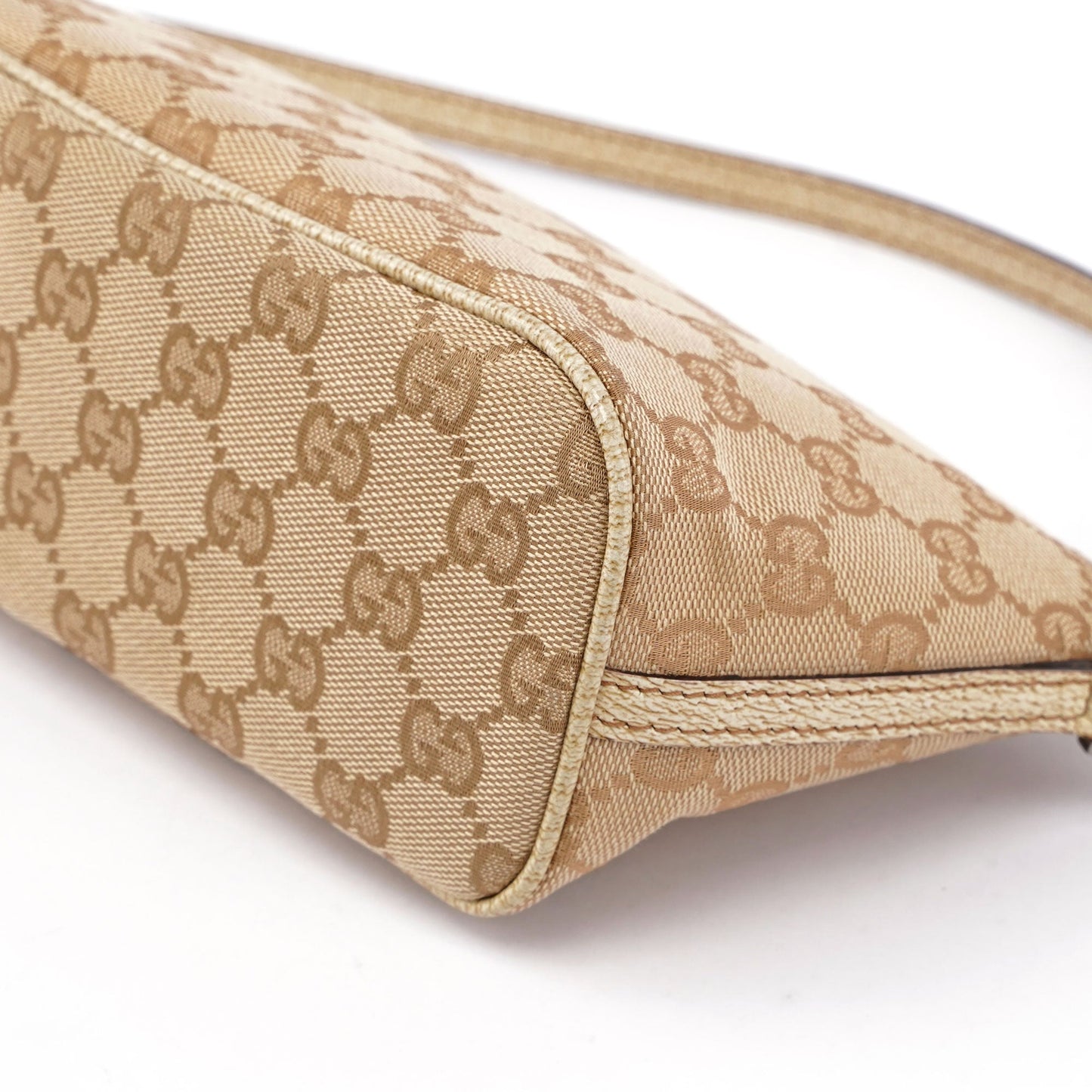 07198 Beige GG Boat Pochette