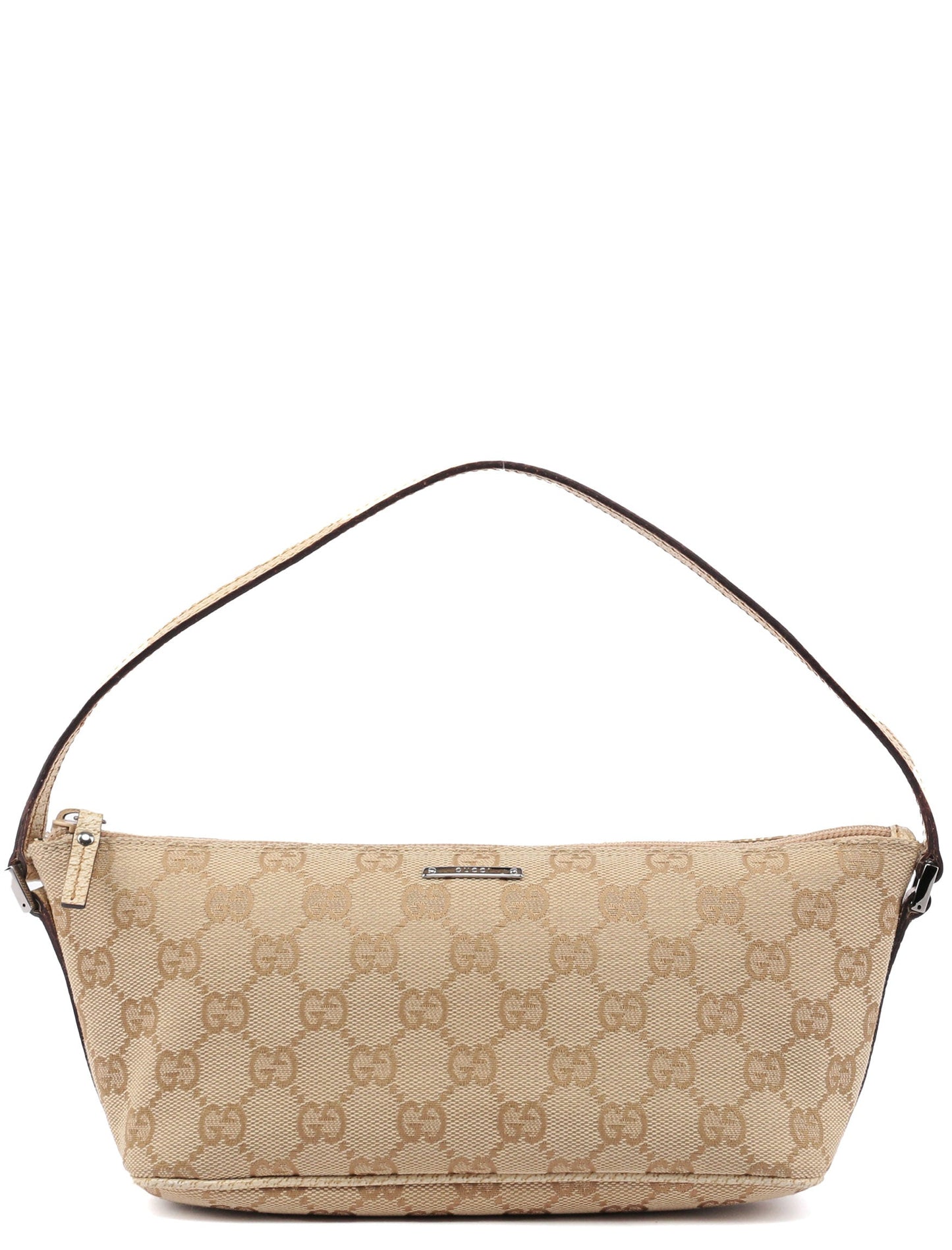 07198 Beige GG Boat Pochette