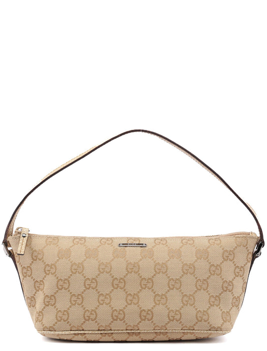 07198 Beige GG Boat Pochette