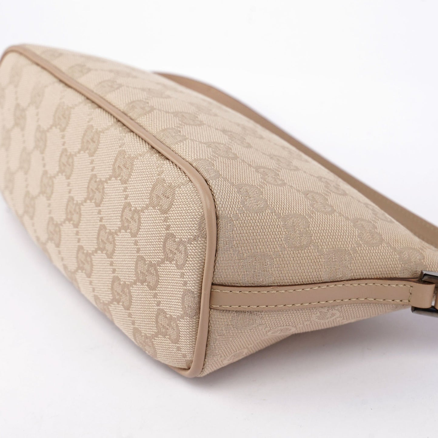 07198 Beige GG Boat Pochette